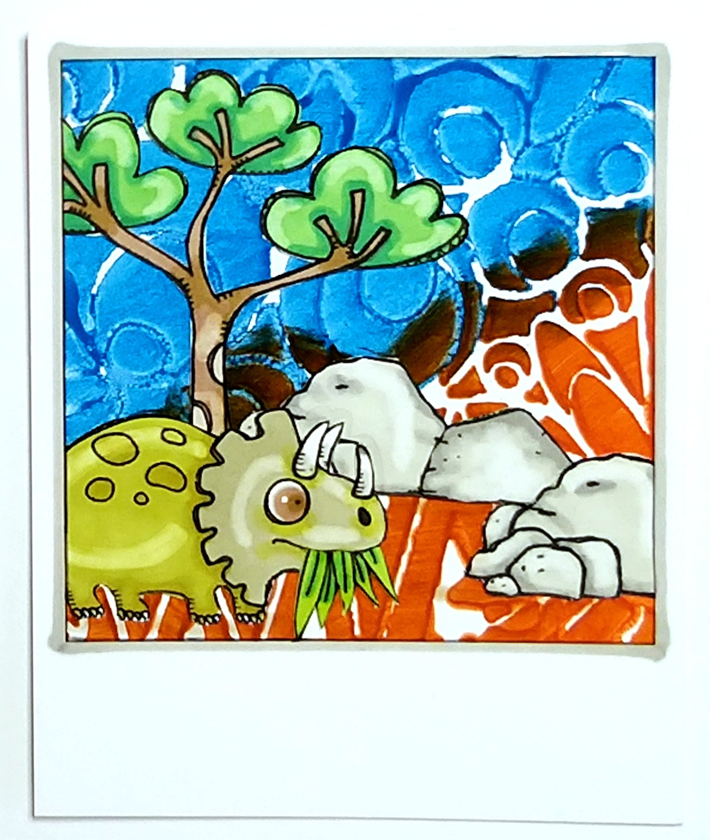 #522 - A6 Clear Stamp Set - Dinos