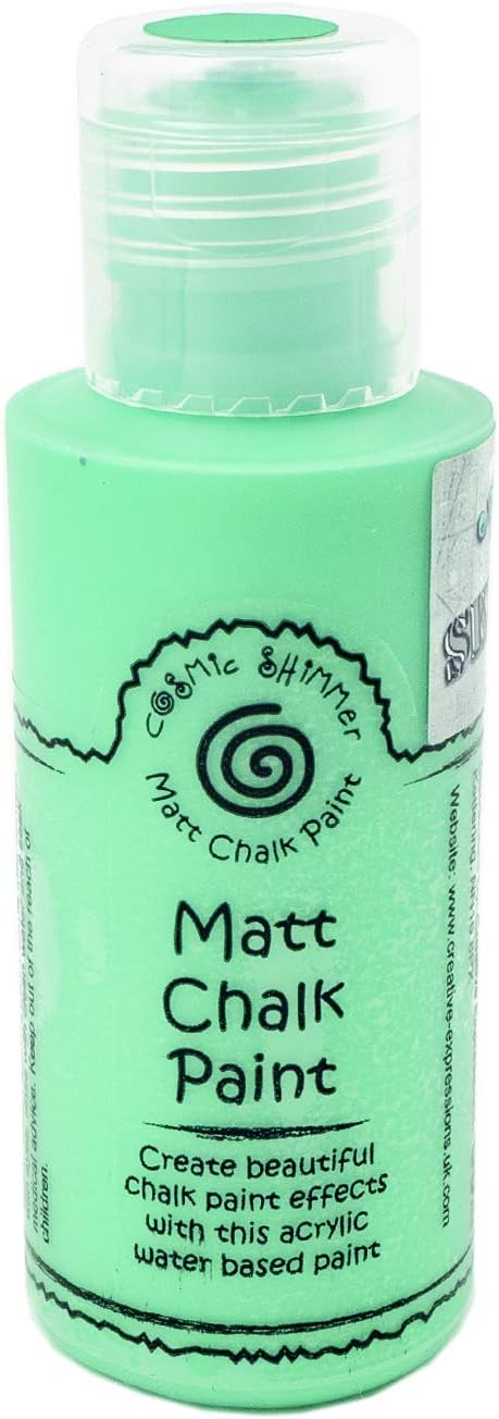 Cosmic Shimmer Andy Skinner Matt Chalk Paint Ocean Breeze 50ml