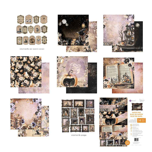 Prima Marketing Bewitched 12x12 Inch Paper Pad
