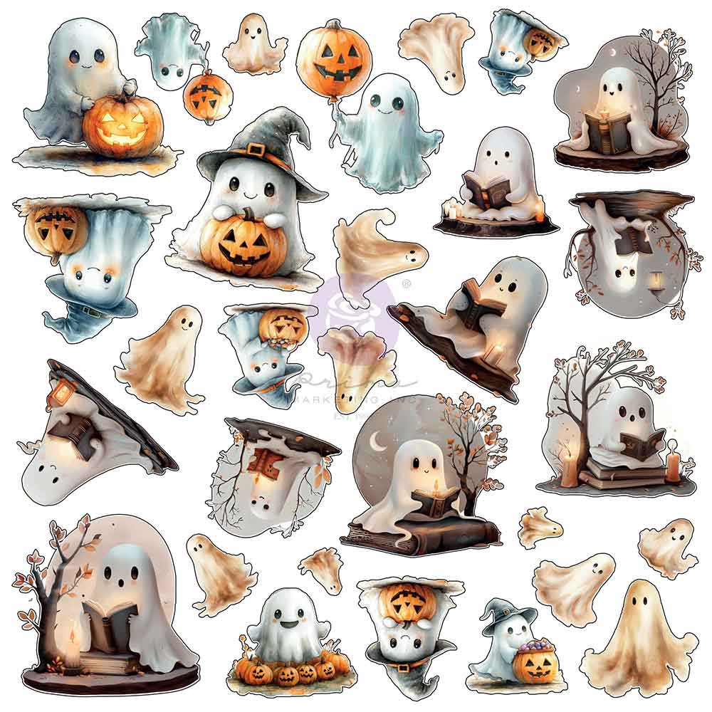 Prima Marketing Bewitched Vellum Ephemera The Boo Crew (60pcs)