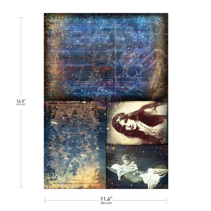 Prima Marketing Finnabair Nightdreaming A3 Decoupage Fiber