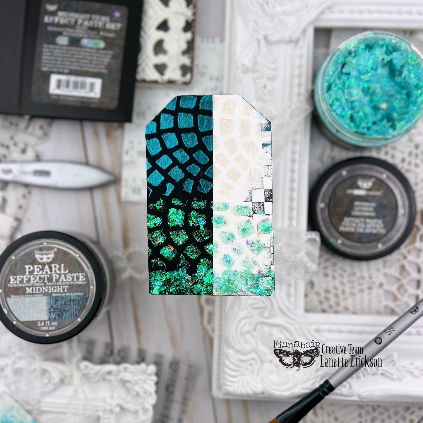 Prima Marketing Finnabair Limited Edition Effect Paste Set Midnight Tides (2x100ml)