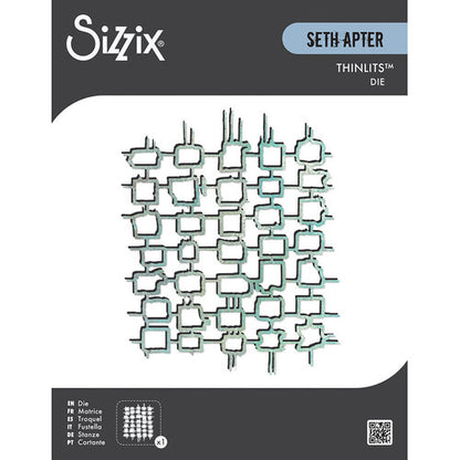 Sizzix Thinlits Die 1PK - Waffles by Seth Apter