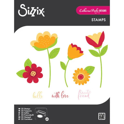 Sizix Clear Stamp Bundle by Catherine Pooler