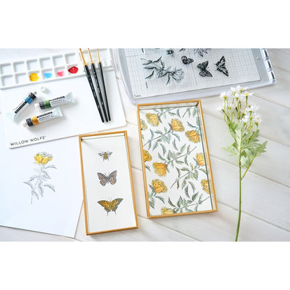 Sizzix • Media Mat With Palette & Brush Hold
