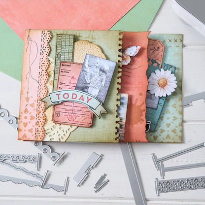 Sizzix • Thinlits Die Set 16pcs Snap and Swap  Journal Set by 49 and Market