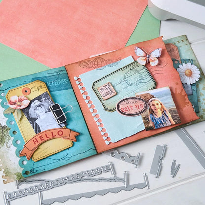 Sizzix • Thinlits Die Set 16pcs Snap and Swap  Journal Set by 49 and Market