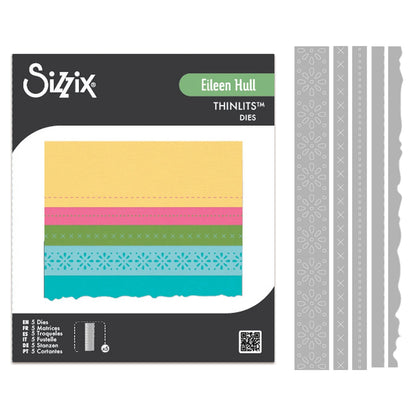 Sizzix Thinlits Die Set Page Edges (5pcs) by Eileen Hull