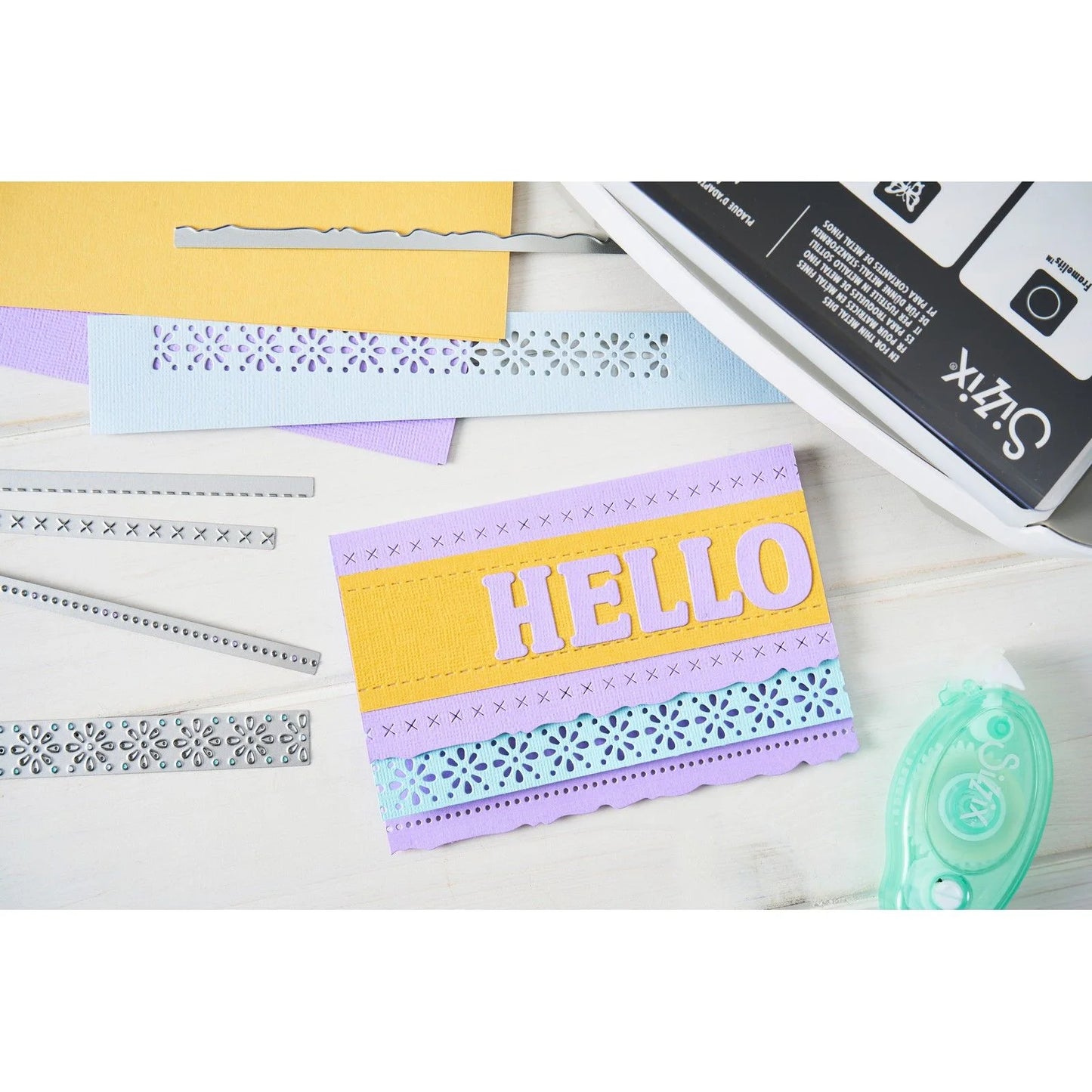 Sizzix Thinlits Die Set Page Edges (5pcs) by Eileen Hull