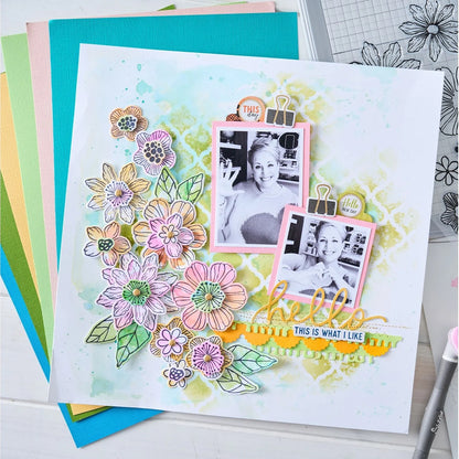 Sizzix • Thinlits 17pcs Die Set Vicki Script 1 by  Vicki Boutin