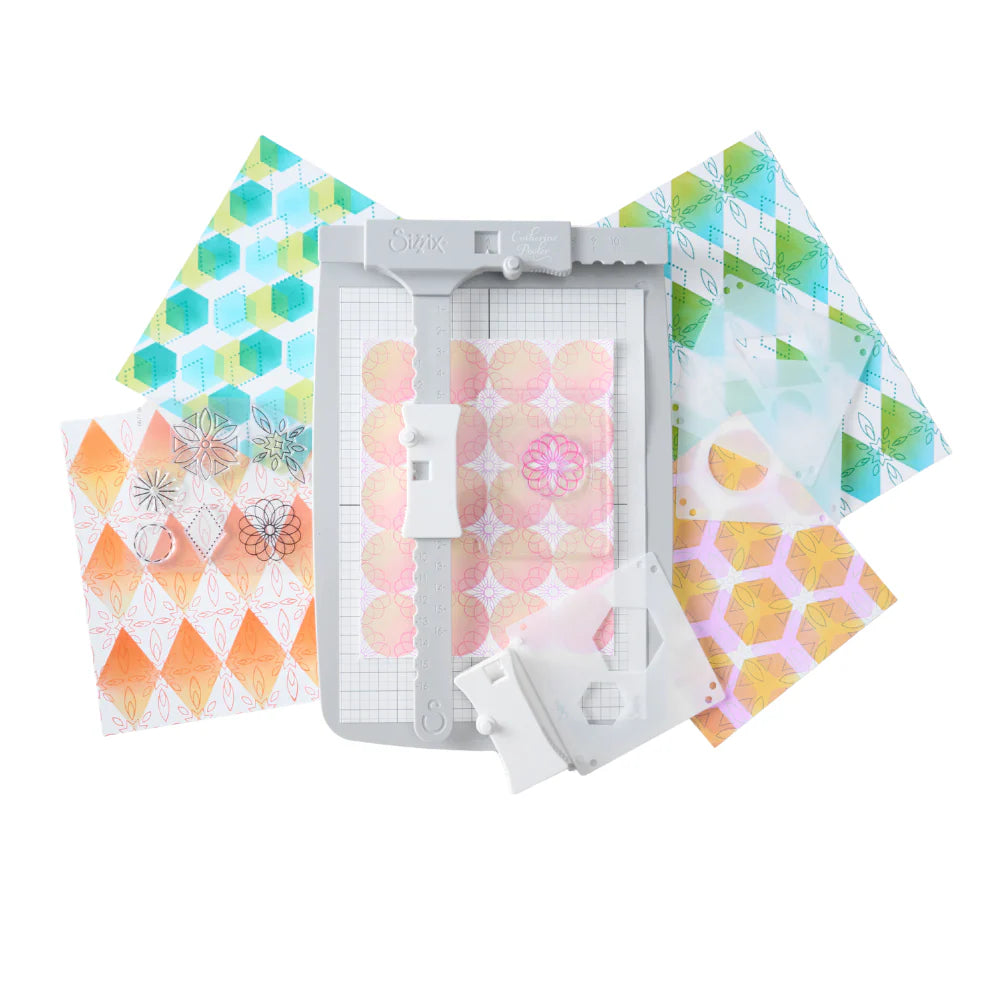 Sizzix Stencil & Stamp Tool Accessory - Print & Pattern Tool