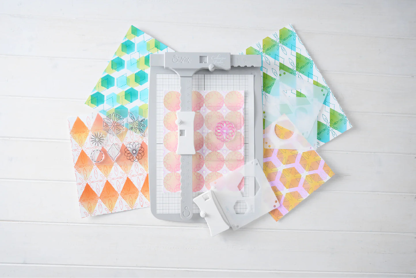 Sizzix Stencil & Stamp Tool Accessory - Print & Pattern Tool