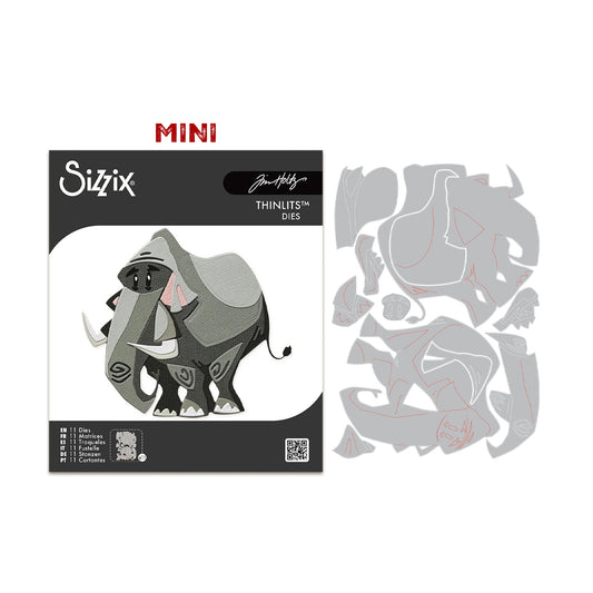 Sizzix Thinlits MINI Colorize Die by Tim Holtz Clarence (11pcs)