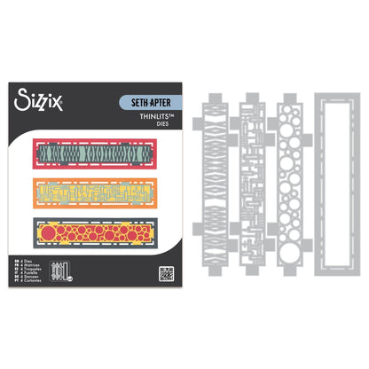 Sizzix Thinlits Die Set Sockets #1 (4pcs) by Seth Apter