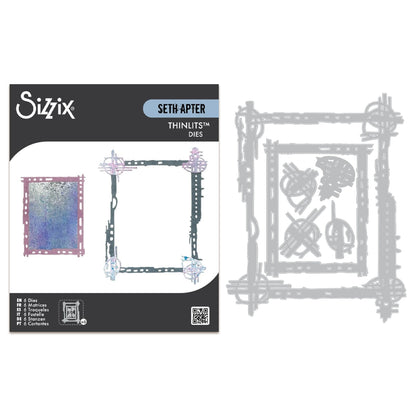 Sizzix Thinlits Die Set Framed (6pcs) by Seth Apter