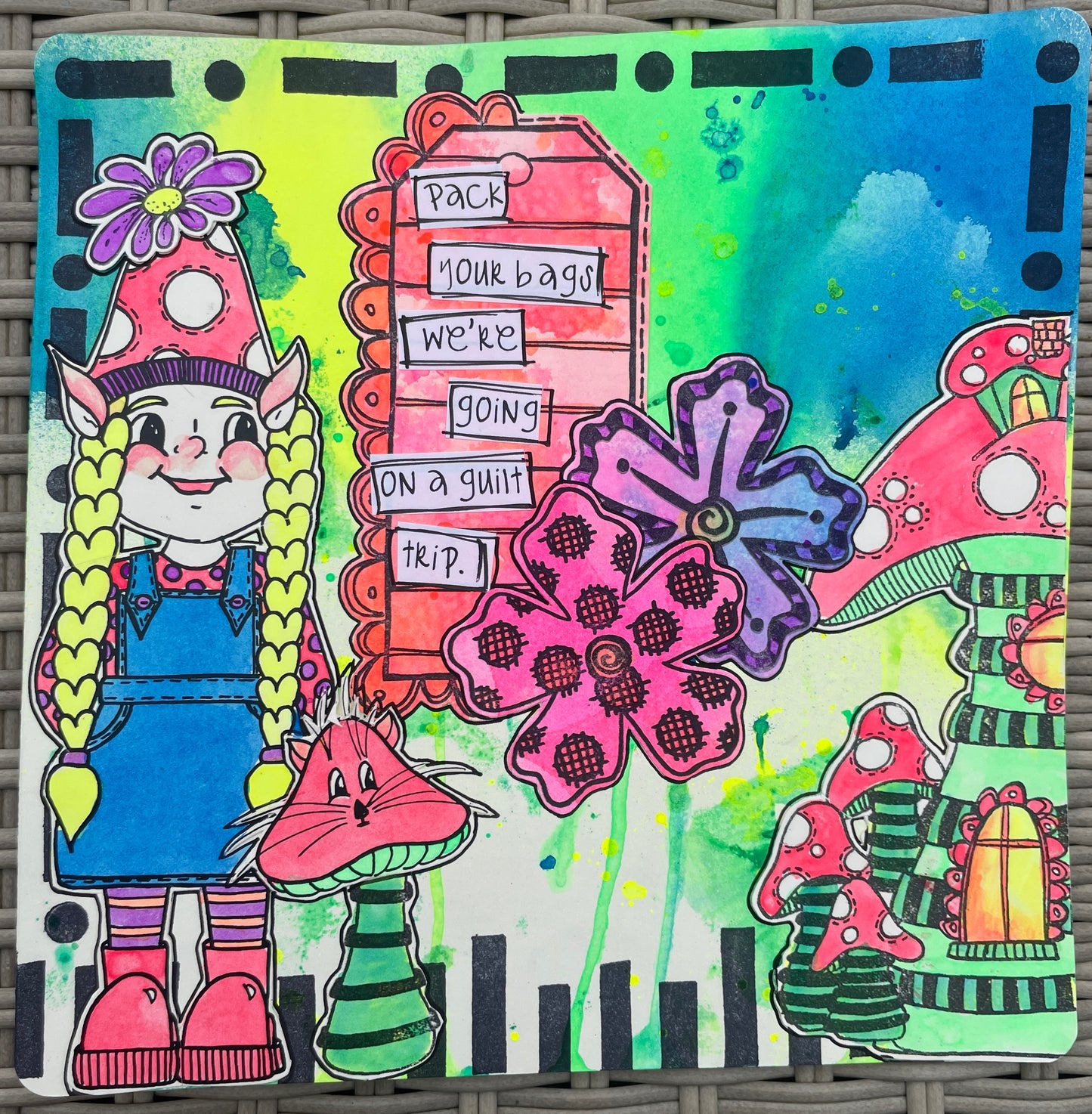 Ranger Dylusions Ink Sprays Mango Punch
