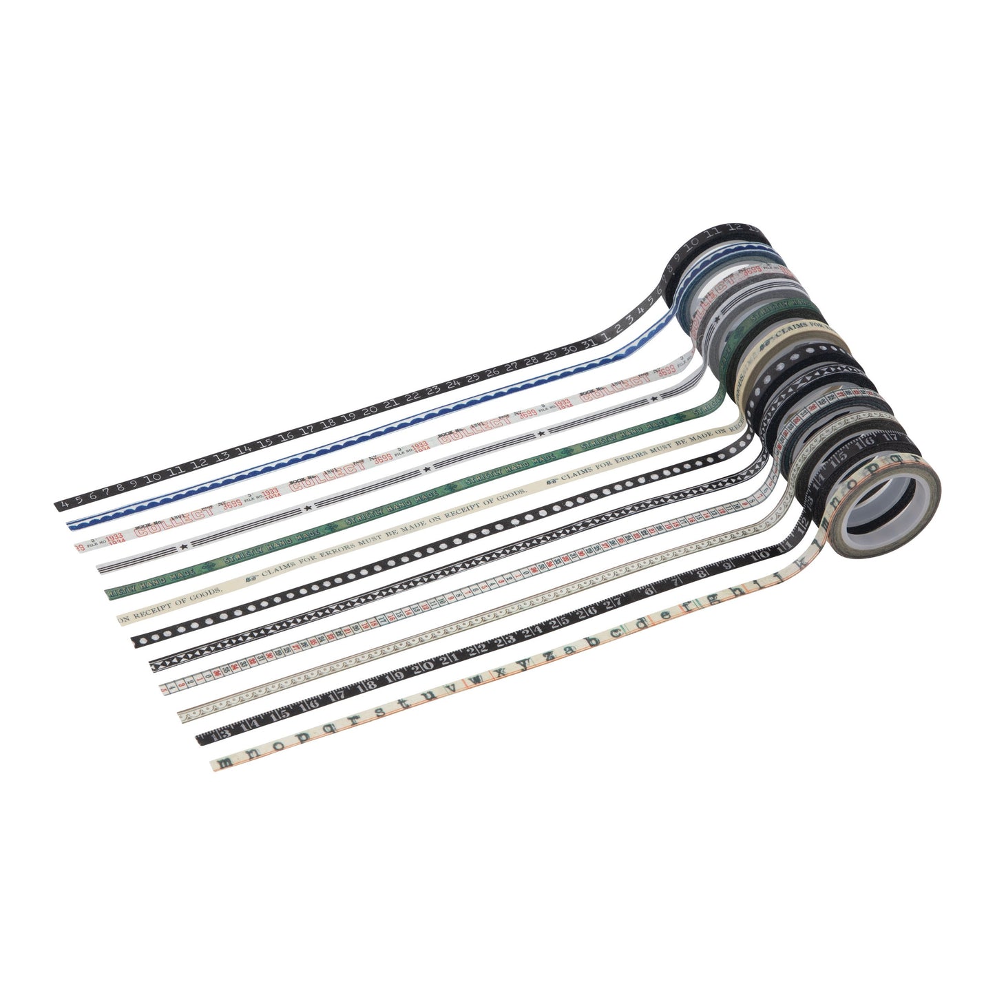 Idea-ology Tim Holtz Design Tape 12 Pcs - Trims