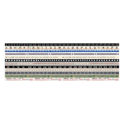 Idea-ology Tim Holtz Design Tape 12 Pcs - Trims