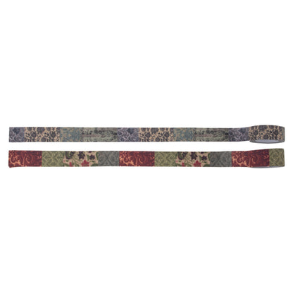 Idea-ology Tim Holtz Linen Tape 1"X3yd 2 Pcs - Patchwork