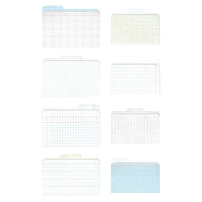 Idea-ology Tim Holtz Mini File Folders - 8 Pcs