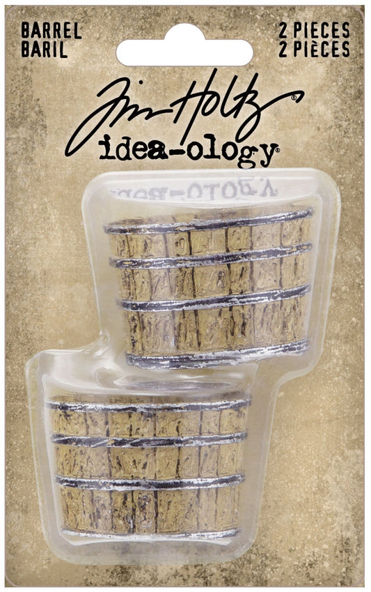 Idea-ology Tim Holtz Mini Barrel - 2 Pcs