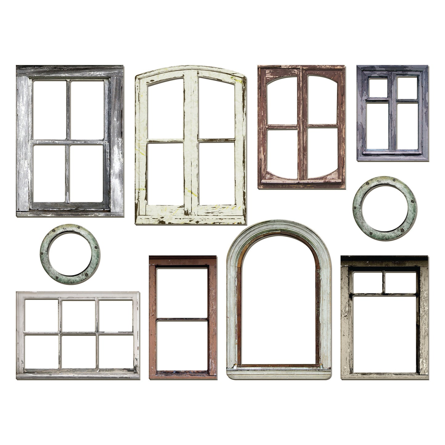 Idea-ology Tim Holtz Baseboard Frames 10 Pcs - Window