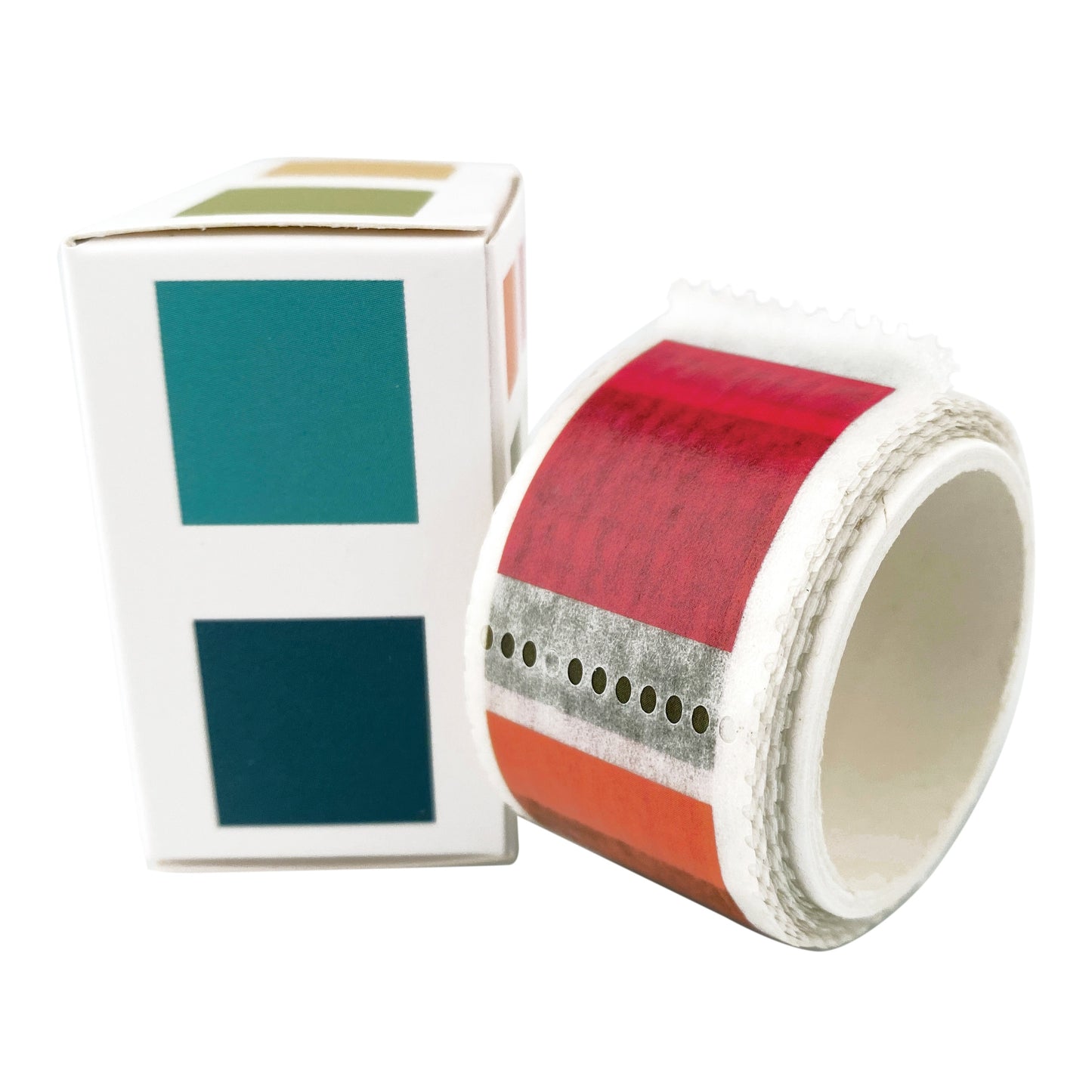 49 And Market Spectrum Sherbet Postage Washi Tape Roll