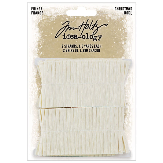 Idea-ology Tim Holtz Fringe 1.5yd 2 Pcs - Christmas