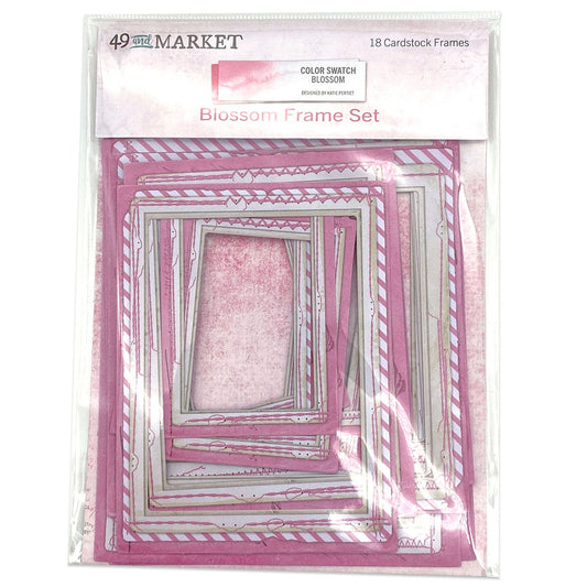 49 And Market Color Swatch: Blossom Frame Set - 18 Pcs