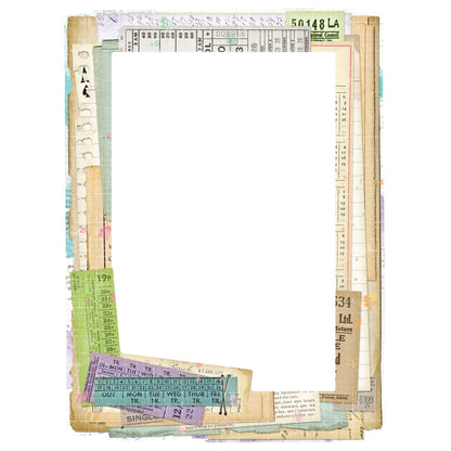 Simple Stories Simple Vintage Life in Bloom Chipboard Frames