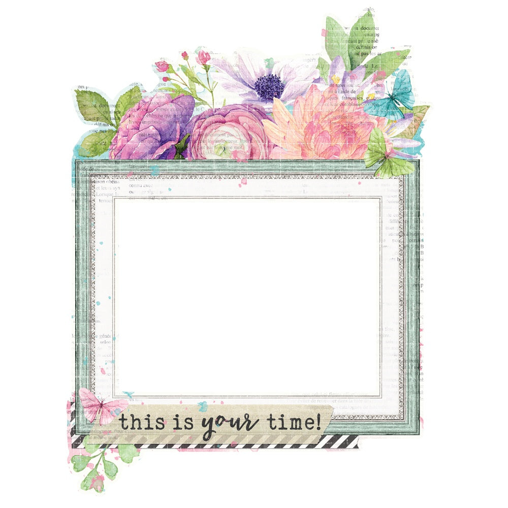 Simple Stories Simple Vintage Life in Bloom Chipboard Frames