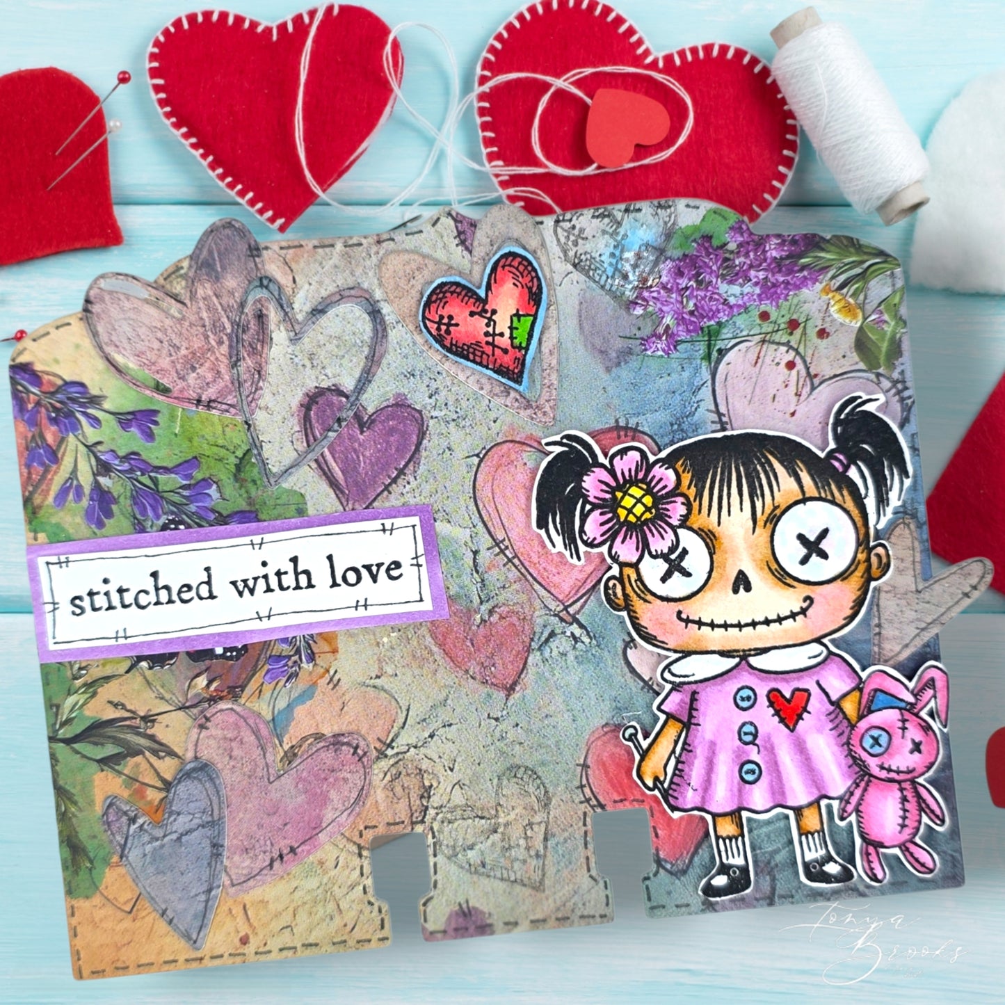 #82 - MemoryDex Die-Cutting Die Set - Dotted Love