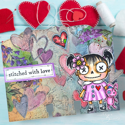 #82 - MemoryDex Die-Cutting Die Set - Dotted Love