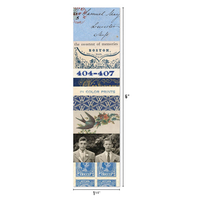 Idea-ology Tim Holtz Collage Strips 1.5"X6"-30 Pieces