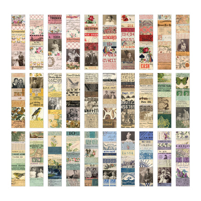 Idea-ology Tim Holtz Collage Strips 1.5"X6"-30 Pieces