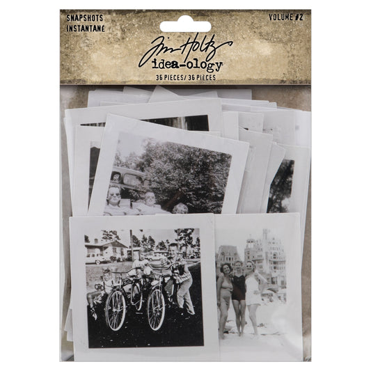 Idea-ology Tim Holtz Snapshots 36 Pcs - Volume #2
