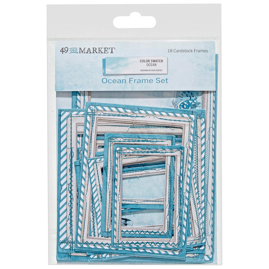49 And Market Color Swatch: Ocean Frame Set - 18 Pcs