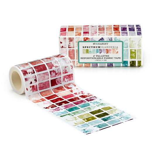 49 And Market Spectrum Gardenia 4" Fabric Tape Roll - Palletes