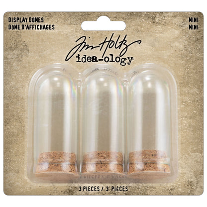 Idea-ology Tim Holtz Display Domes Mini - 3 Pcs