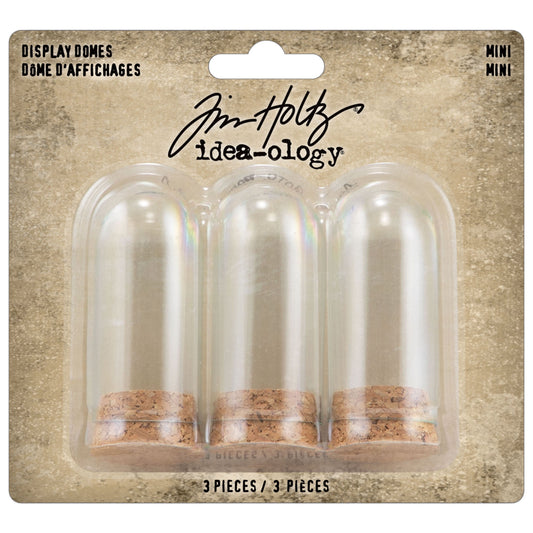 Idea-ology Tim Holtz Display Domes Mini - 3 Pcs