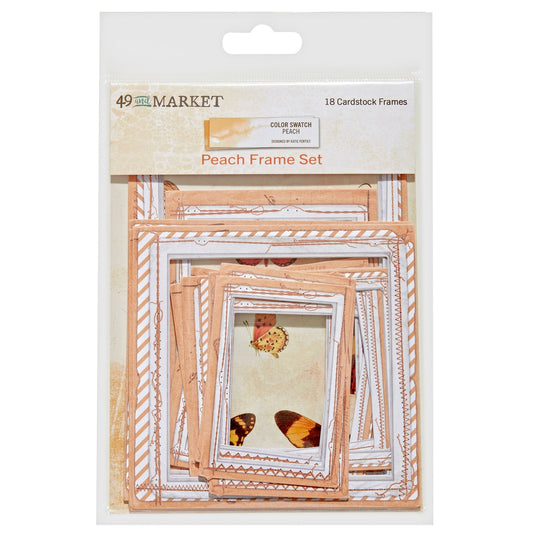 49 And Market Color Swatch Peach Frame Set - 18 Pcs