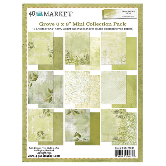 49 And Market Color Swatch: Grove Collection Pack 6"X8"