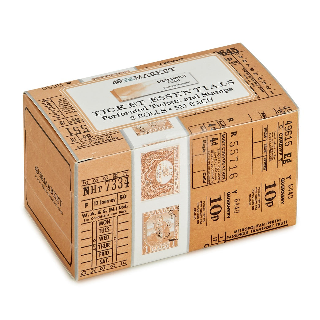 49 And Market Color Swatch: Peach Ticket Essentials - 3 Rolls