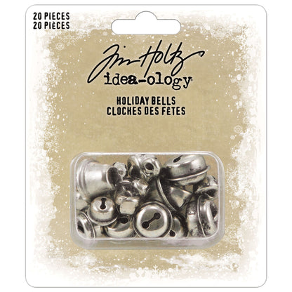 Idea-ology Tim Holtz Holiday Bells - 20 Pcs