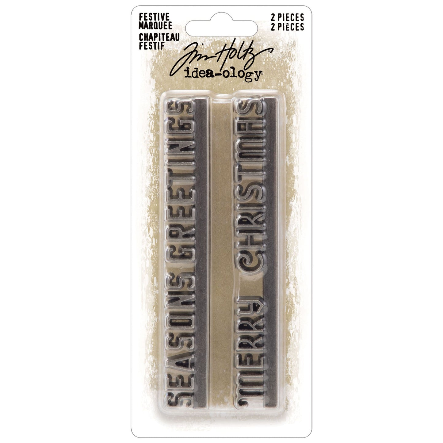 Idea-ology Tim Holtz Festive Marquee - 2 Pcs