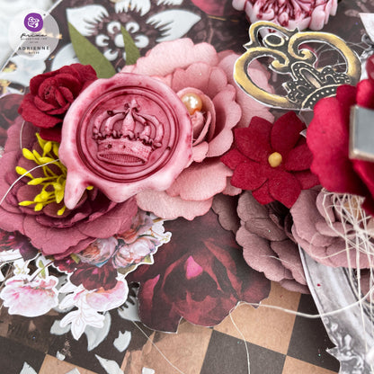 Prima Marketing Lost In Wonderland Mould 5"x8" - Letters From Wonderland