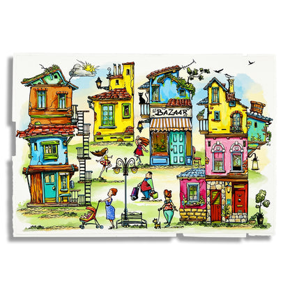 #1235 - A6 Stamp Set - La Maison De Abs