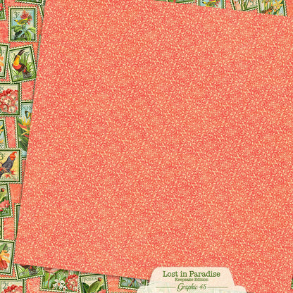 Graphic45 Lost in Paradise - Updated Keepsake Kit with Metal Die-Set Preorder*