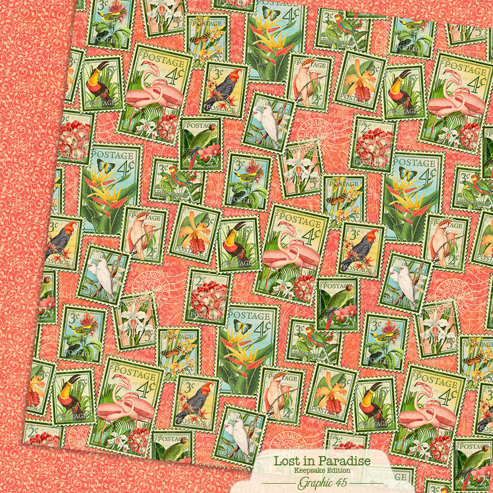Graphic45 Lost in Paradise - Updated Keepsake Edition Preorder*