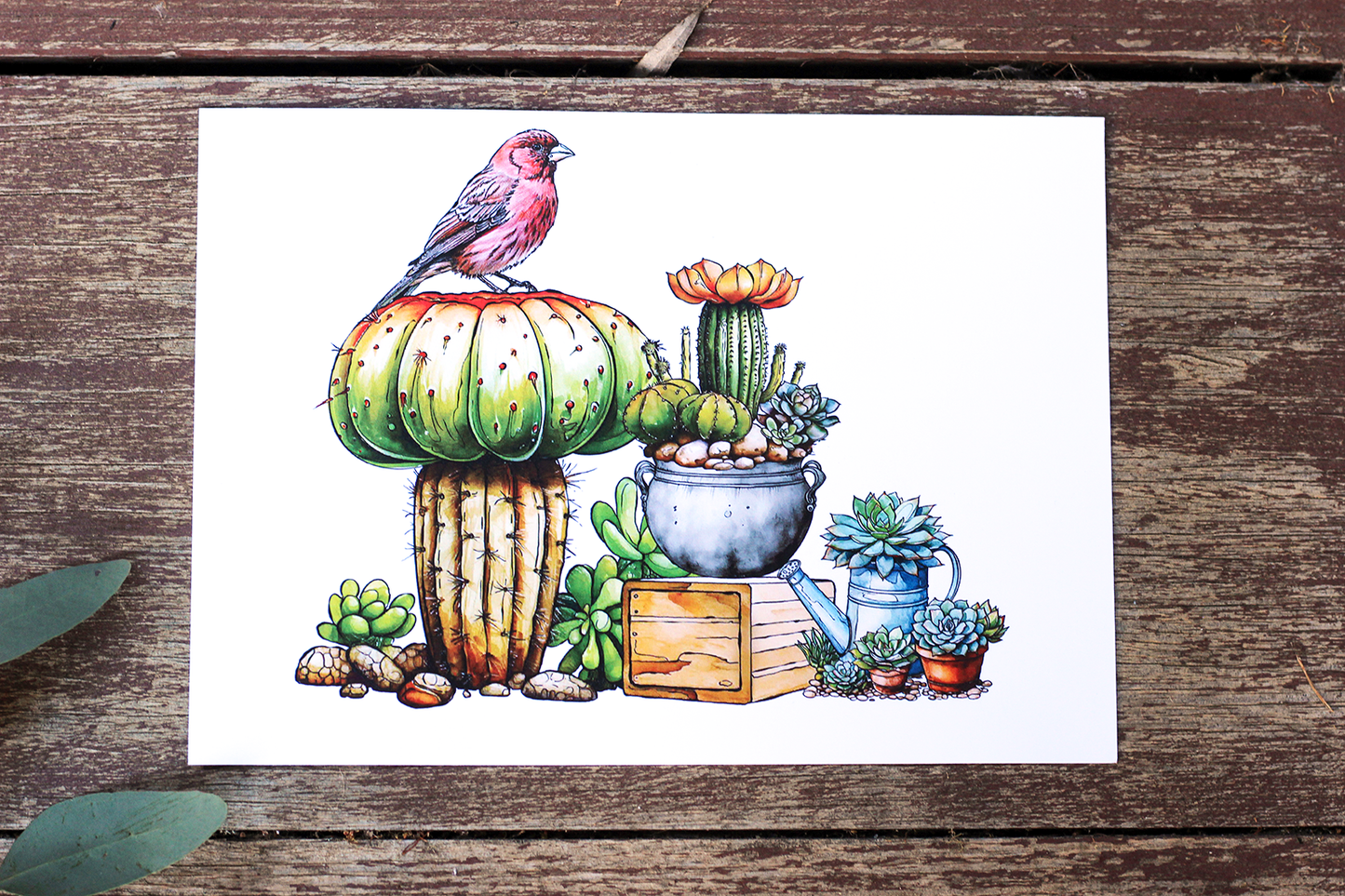 #1073 - A6 Stamp Set - Botanical Bliss